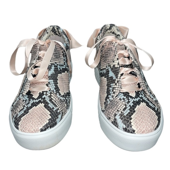 Kennel & Schmenger Rose Snake Platform Sneaker - Picture 6 of 6